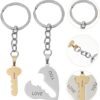 ABOOFAN I Love You Keychain – Matching Couple Gift - Image 6