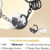 Custom4U Personalized Photo Keychain – Keepsake Gift for Couples - Image 3