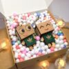 Handmade Wooden Couple Keychain – Personalized Romantic Gift - Image 6