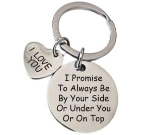 Funny Sexy Couple Keychain - I