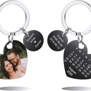 MemeDIY Personalized Photo Keychain