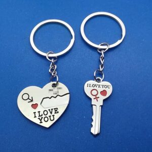I Love You Heart Keychains – A Classic Romantic Gift