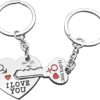 ROMANTIC COUPLE KEYCHAIN
