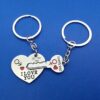 Romantic Love You Keyring