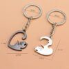 Cute Cat Keychain Set – Matching Gift for Couples - Image 2