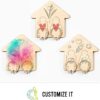 Wooden House Keychain – A Gift for New Beginnings - Image 5