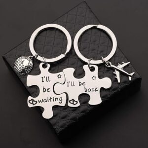 LONG DISTANCE COUPLE KEYRINGS