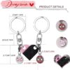 Matching Heart Couple Keychain - Image 3