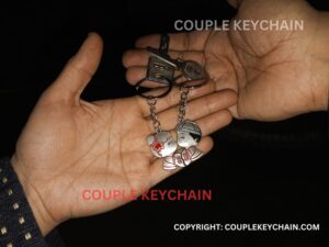 COUPLE KEYCHAIN OUR PERSONAL COUPLE KEYCHAIN