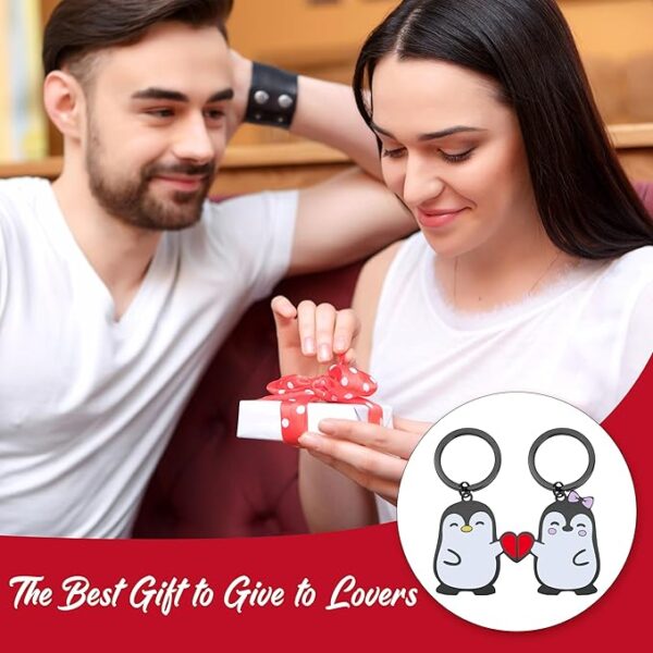 JoycuFF Couple Gifts Keychain Matching Couple Valentine's Day Gift [Cute]