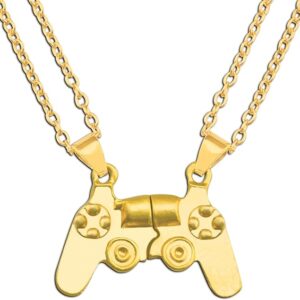Gold Magnetic Matching Keychain