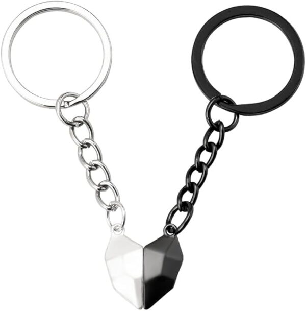 Matching Half Heart Keychain for Couples