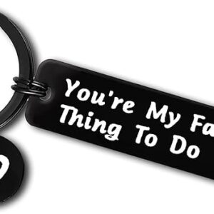 Funny Naughty Couple Keychain