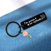 MADHAHEFU Funny Couple Keychain – “I’m Yours, No Refunds” Gift for Him or Her, Anniversary or Valentine’s Day - Image 3
