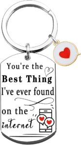 You are the best thing keychain funny