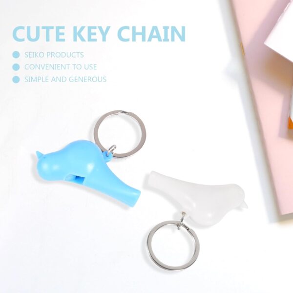 BESTOYARD Sparrow Bird Couple Keychain & Wall Key Holder – Coffee Color