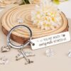 Long Distance Relationship Keychain – Romantic Anniversary Gift for Boyfriend or Girlfriend - Image 6