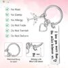 Long Distance Couple Keychain – “I Love You More Than Miles” Gift Set - Image 3