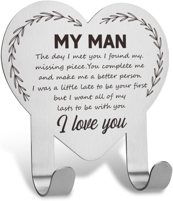 My Man Wall Couple Key Holder
