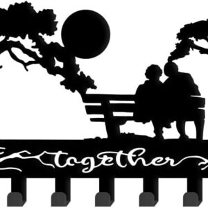 Tree and Lovers Couple Key Holder - I